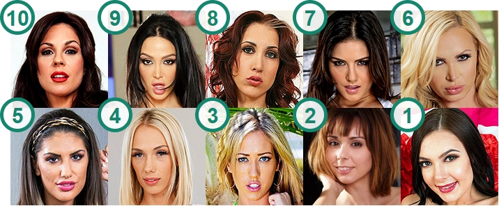 Top 10 most searched Canadian Pornstars